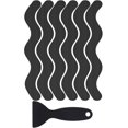 Anti Slip Shower Stickers, Adhesive Decals Safety Strips with Scraper ...