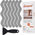 Anti Slip Shower Stickers, Adhesive Decals Safety Strips with Scraper ... - Spray Adhesive Safety For Household Pets