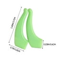 thumbnail image 1 of Anti-Slip Silicone Glasses Retainers, Comfortable Ear Clips for Eyeglasses And Sunglasses, Prevent Slippage During Sports, Work And Daily Activities, A Pair of Silicone Ear Hooks, 1 of 2