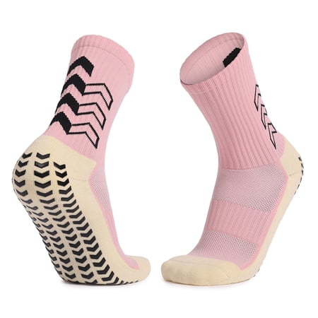 Anti Slip Soccer/Football/Basketball/Hockey/Futbol Yoga Sports Socks with Grips for Adults