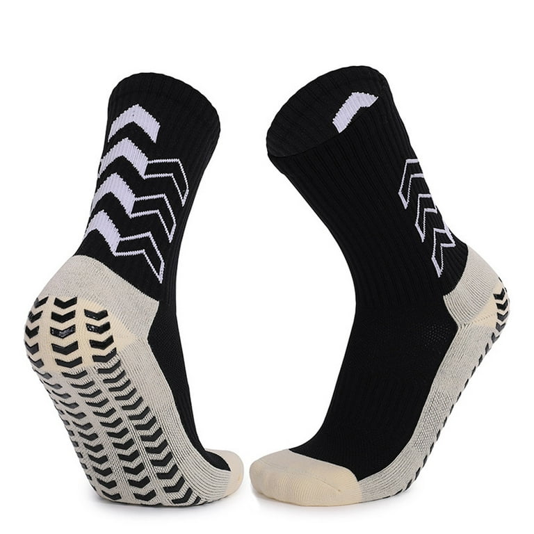 Unisex Non Slip Sport Soccer Socks, Breathable Comfortable Athletic  Football/basketball/hockey Sports Grip Socks With Rubber Dots For Men  Women2pcs