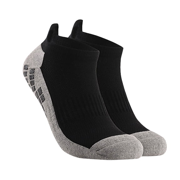 Anti Slip Soccer Socks Womens And Mens Low Cut Breathable Athletic Ankle Socks Cushioned Sport Socks Antibacterial Non Grip Running Socks Men Women Take A Walk Hiking Socks Trendy 2026 Socks