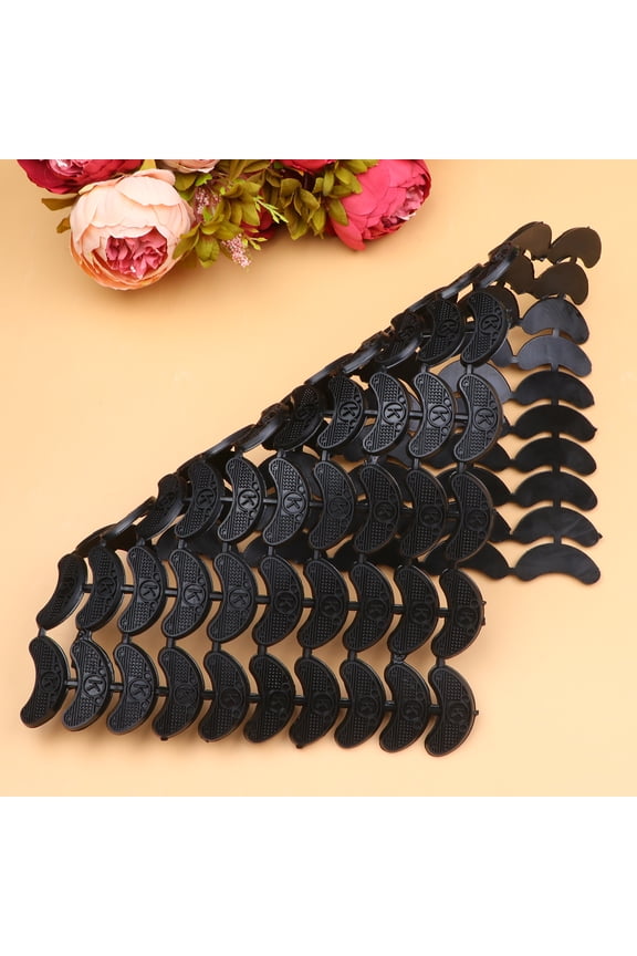 40 Pairs Black Non- Sole Protectors for High Heels, Shoes, and Boots Anti-Skid Grip Pads