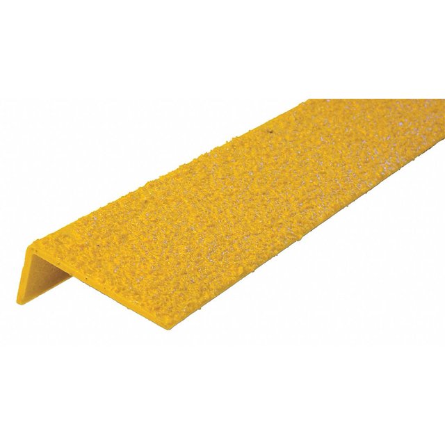 AntiSlip Stair Nosing, 36in W, Fiberglass