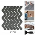 thumbnail image 1 of Anti-Slip Stickers - Non-Slip Bathtub Sticker,12/24PCS Shell Style Safety Treads Adhesive Sticker for Bathroom Bathtub Shower Floor Stairs, 1 of 7