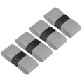 thumbnail image 1 of Anti Slip Sweatband Absorbent PU Tennis Badminton Racket Grip Tape, Gray 4 Pack, 1 of 6