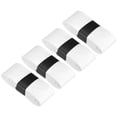 thumbnail image 1 of Anti Slip Sweatband Absorbent PU Tennis Badminton Racket Grip Tape, White 4 Pack, 1 of 6