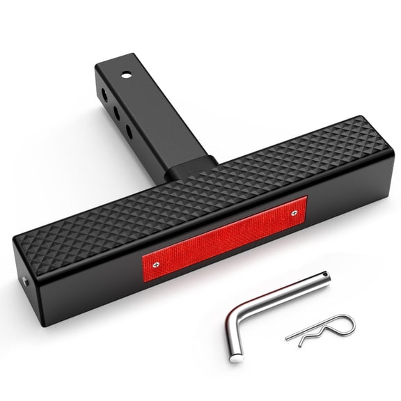 Anti-Slip Universal Steel Hitch Step for 2-Inch Receivers, 600LBS Max Load Capacity