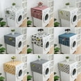 thumbnail image 1 of Anti-Slip Washer And Dryer Top Covers, Fridge Dust Cover, Washing Machine Top Cover Front Load, With 6 Storage Bags, 1 of 9