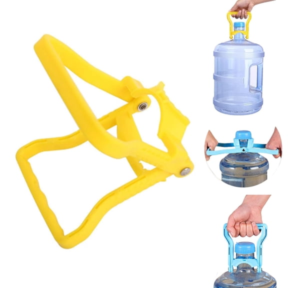 Anti Slip Water Lifter,Anti Slip Water Bottle Lifter With Ergonomic Wide Handle,Heavy Duty Water Jug Handle,Easy Lifting and Carrying, Comfortable Handle,Easy to Store