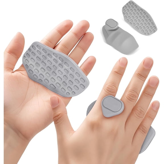 Anti-Slip Workout Grips, Gym Grips Weight Lifting Grips Pads, Ergonomics Weight Lifting Gloves for Men Women Deadlift, Fitness Training and Exercise, Gym Grips Pads for Palm Protection