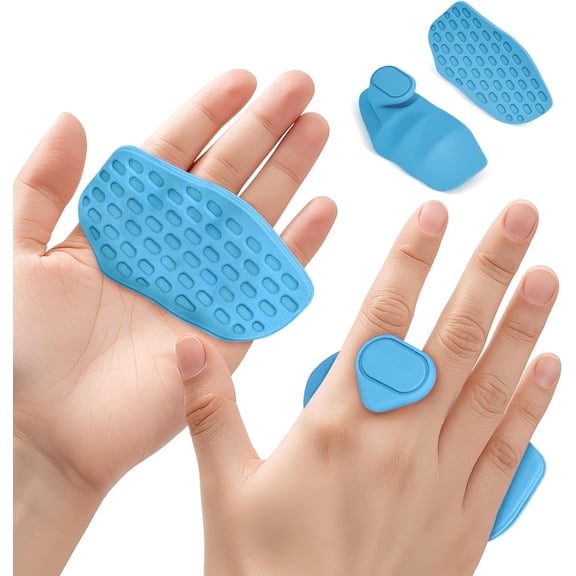 Anti-Slip Workout Grips, Gym Grips Weight Lifting Grips Pads, Ergonomics Weight Lifting Gloves for Men Women Deadlift, Fitness Training and Exercise, Gym Grips Pads for Palm Protection