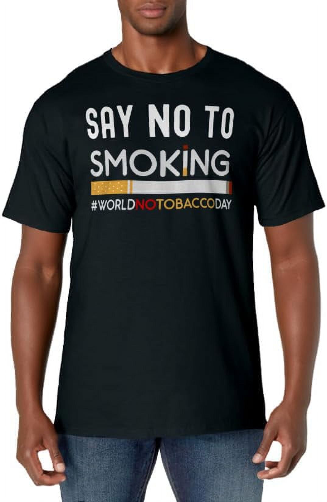 anti-tobacco t-shirts The Dangers of Smoking Anti Smoking World No Tobacco Day Tee T- Shirt : Clothing, Shoes & Jewelry Change text You're Not Here For The