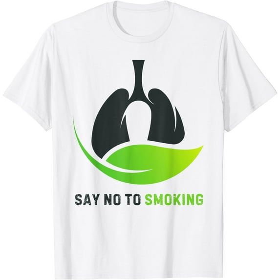 Anti-Smoking Say No To Smoking World No Tobacco Day Short T-Shirt01