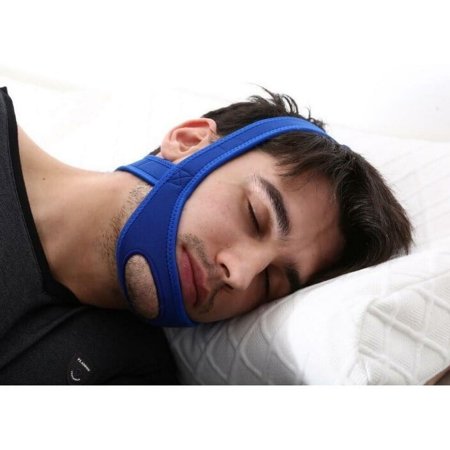 Anti Snore Chin Strap Stop Snoring Sleep Apnea Belt Jaw Support Solution Safety