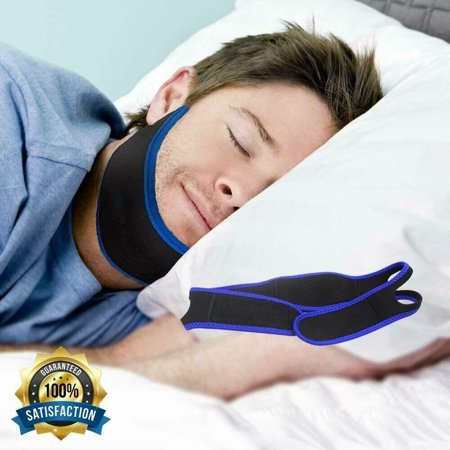Anti Snore Chin Strap Stop Snoring Sleep Apnea Belt Jaw Support solution Safety