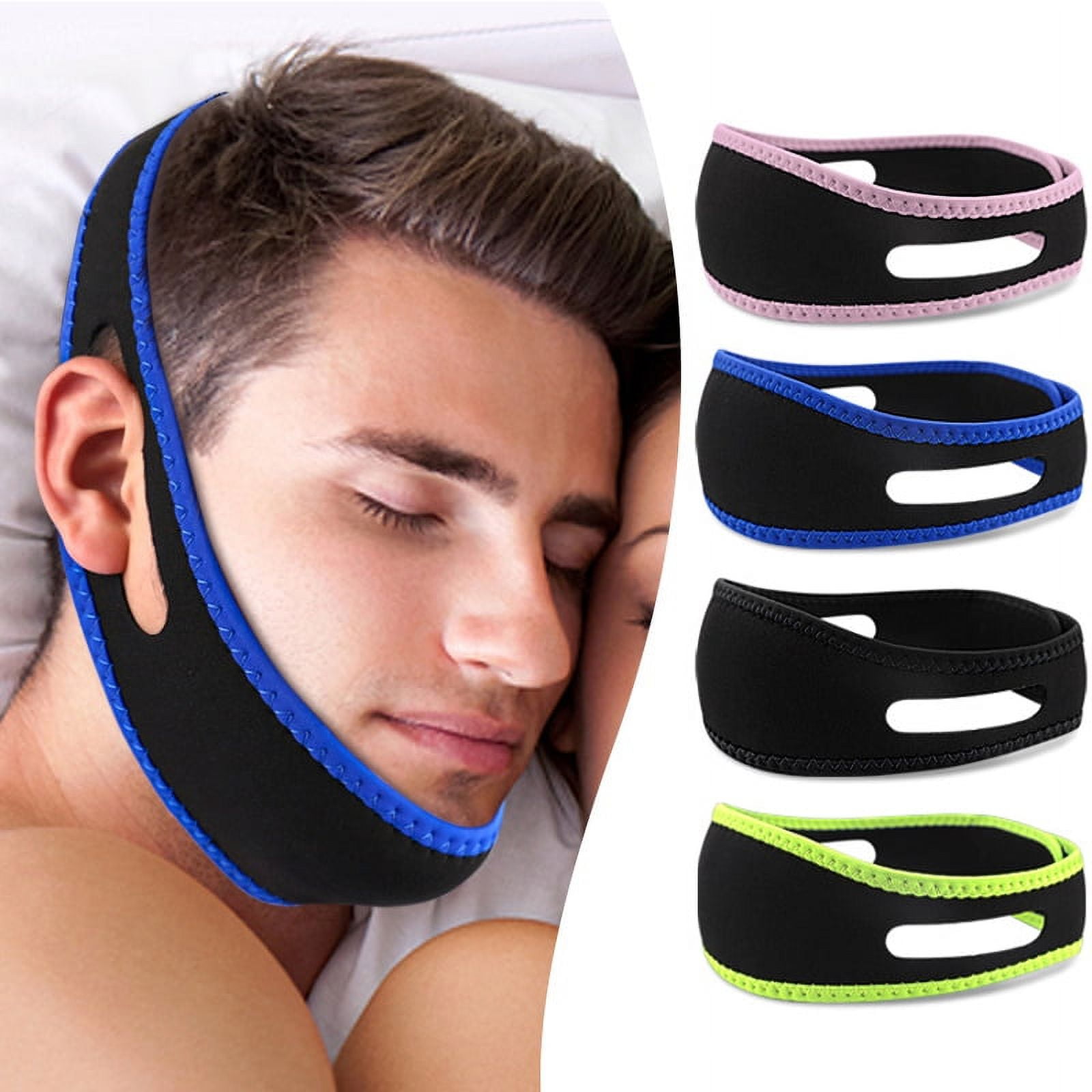 Anti Snoring Adjustable Chin Strap, Unisex Comfortable Anti Snoring Jaw