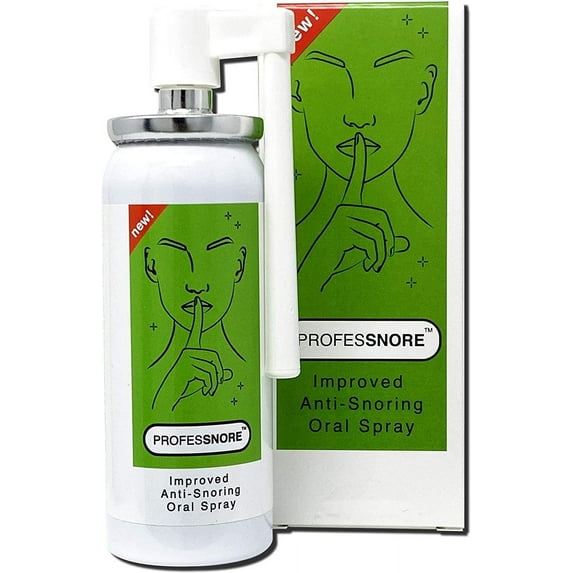 Anti Snore Aid Throat Spray to Snore Relief, Reduce Snoring. Professnore 1.69 fl oz