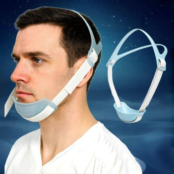 Anti Snoring Chin Strap - Adjustable Snore Stopper for Sleeping | Breathable & Reusable Stop Snoring Solution | Comfortable Anti Snore Device& Nighttime Snorers