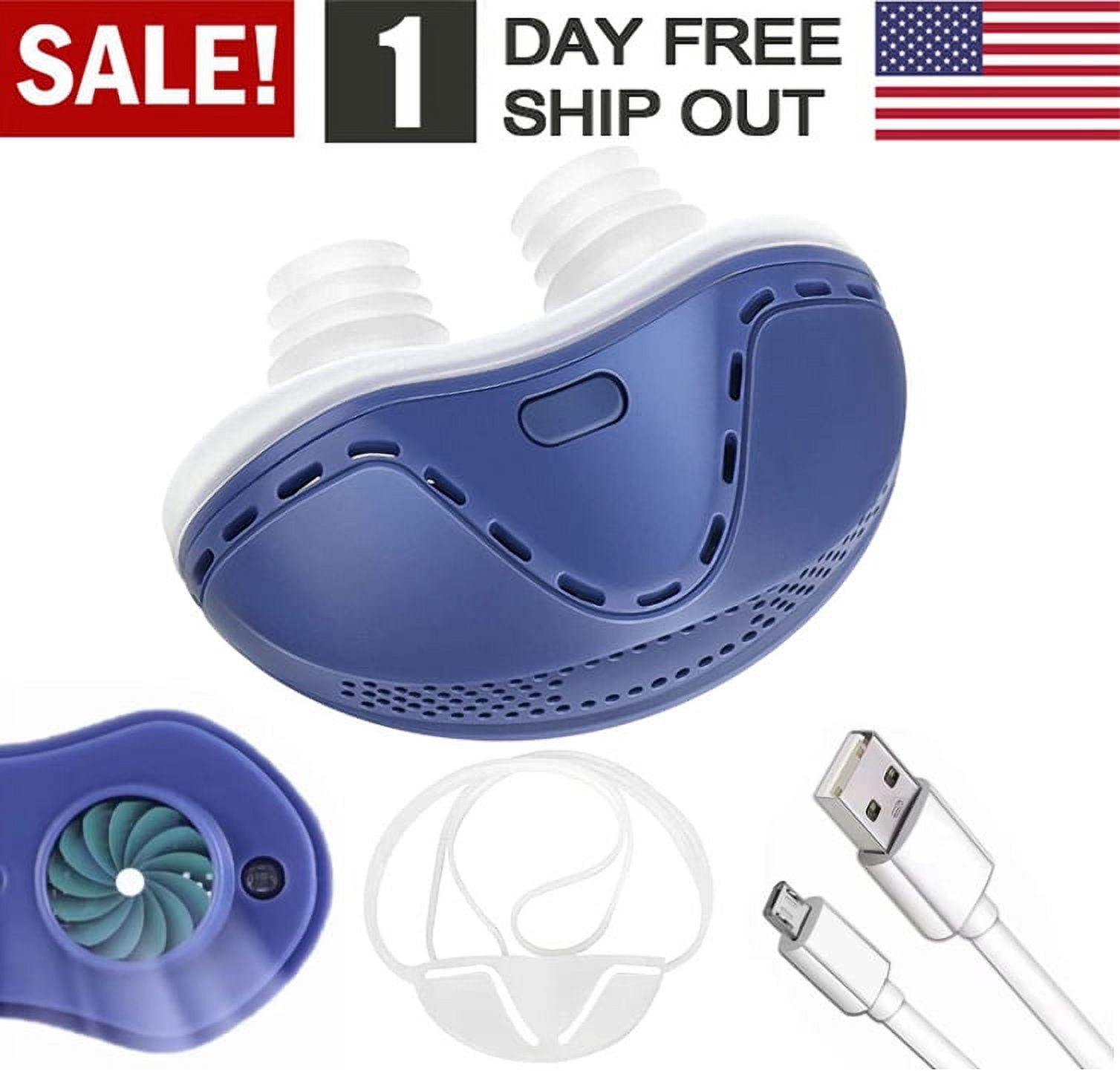 Anti Snoring Device, Adjustable Wind Speed Electric Mini Stopper