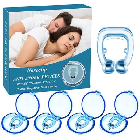 Anti Snoring Devices, 4 Pcs Magnetic Nose Clip Provide The Effective Solution to Stop Snoring