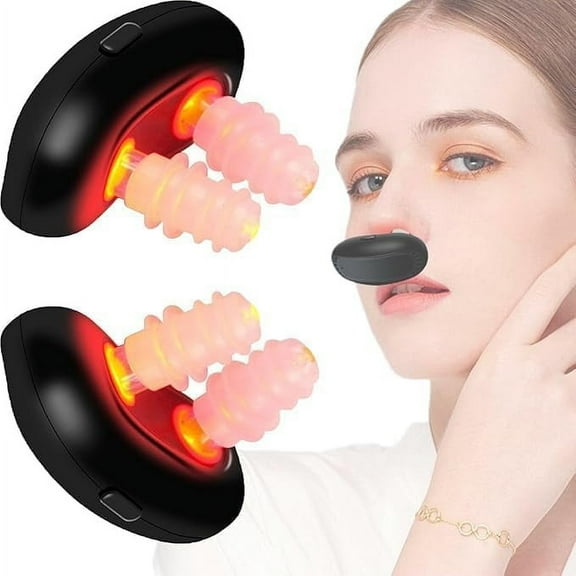 Anti Snoring Devices, Double Vortex Anti Snoring Device, Snoring Solution, Adjustable Wind Speed, Suitable for All Nose Shapes, Stop Snoring Suitable for Men and Women,