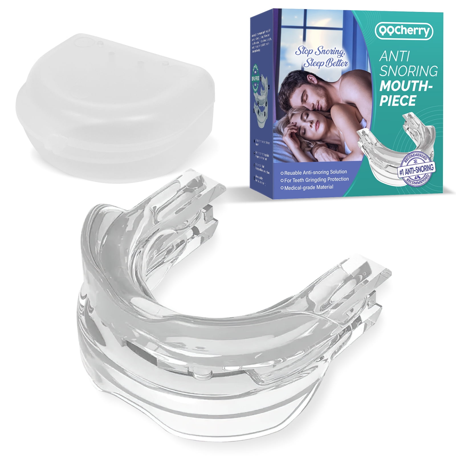 Anti Snoring Devices Reusable Effective Anti Snoring Mouth Guard for Men and Women