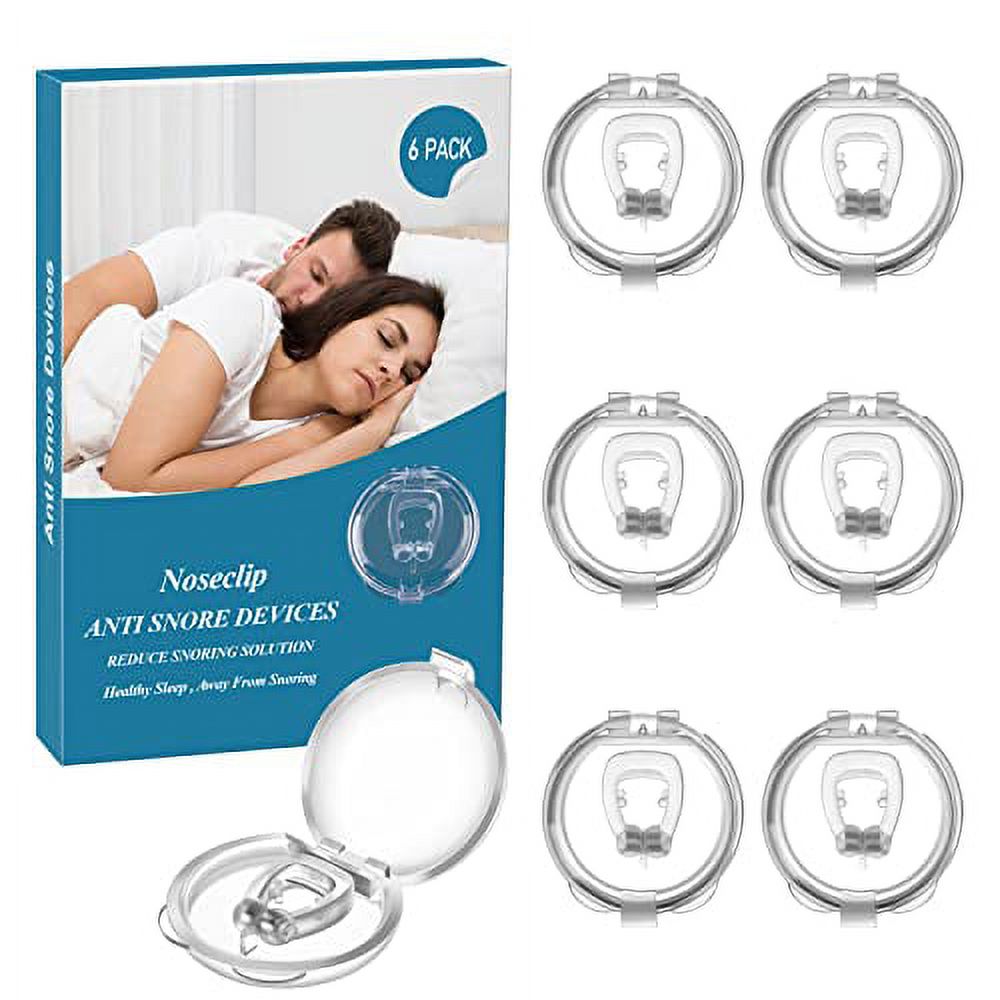Anti Snoring Devices Silicone Anti Snoring Nose Clip, Snoring Solution Comfortable