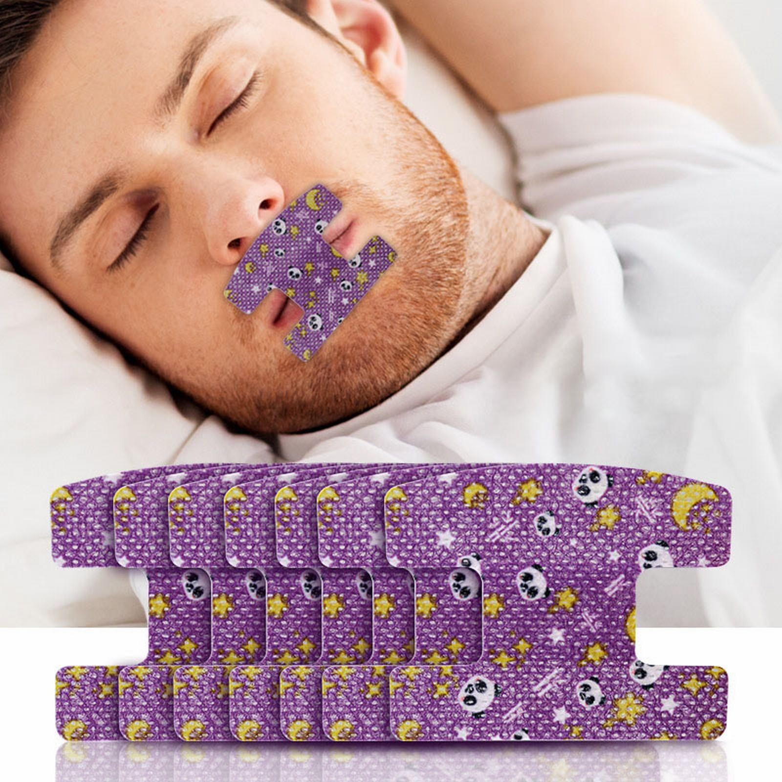 Anti Snoring Patch Nasal Strips Mouth Strips For Sleeping Sleeping