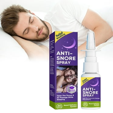 Anti Snoring Spray, Natural Herbal Anti Snoring Devices, Effective Reduction, Solution for Better Breathing Relief