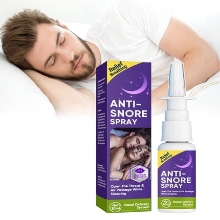 Anti Snoring Spray, Natural Herbal Anti Snoring Devices, Effective Reduction, Solution for Better Breathing Relief