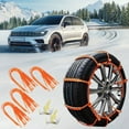 thumbnail image 1 of Anti Snow Chains, Snow Tire Chains, Reusable Anti-skid Tire Snow Chains, 2026 Upgraded Portable Pickup Truck and SUV Chains,Emergency Anti-skid Ties for Muddy Winter Roads, 1 of 5