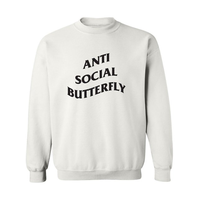 Anti Social Butterfly Crewneck Sweatshirt