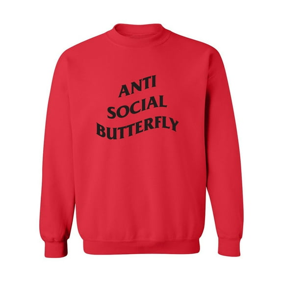 Anti Social Butterfly Crewneck Sweatshirt