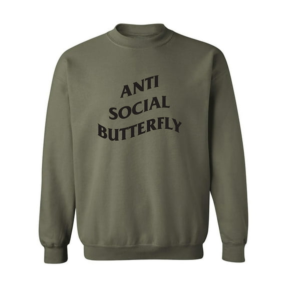 Anti Social Butterfly Crewneck Sweatshirt