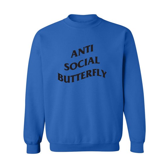Anti Social Butterfly Crewneck Sweatshirt