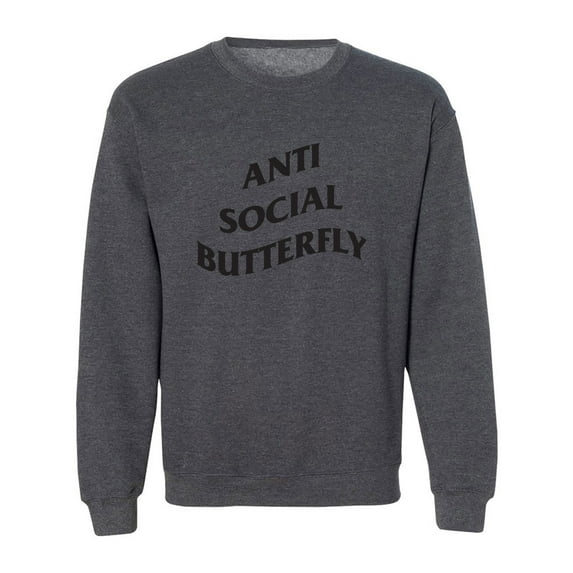 Anti Social Butterfly Crewneck Sweatshirt