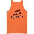 thumbnail image 1 of Anti Social Butterfly Neon Tank Top, 1 of 1