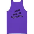 thumbnail image 1 of Anti Social Butterfly Neon Tank Top, 1 of 1