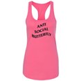 thumbnail image 1 of Anti Social Butterfly Racerback Tank, 1 of 2
