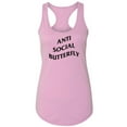 thumbnail image 1 of Anti Social Butterfly Racerback Tank, 1 of 3