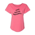 thumbnail image 1 of Anti Social Butterfly Womens Dolman Tee, 1 of 1