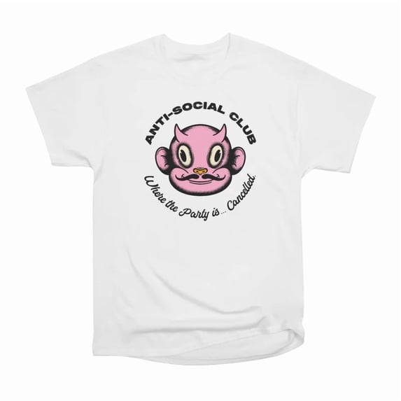 Anti Social Club T-Shirt Tee Gift For Him Merch For Her Apparel For Friend