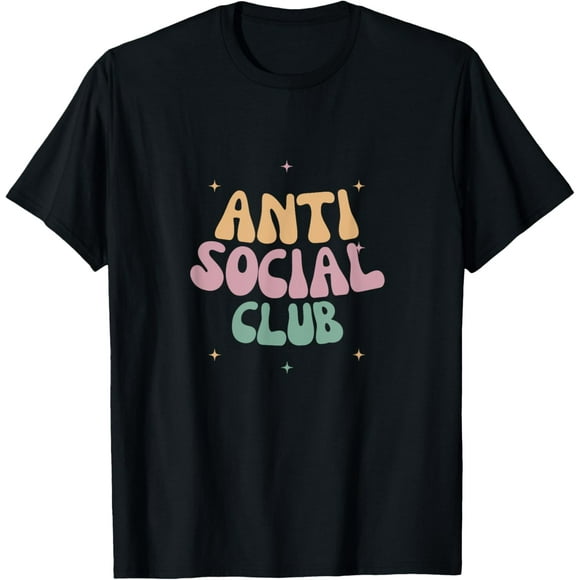 Anti Social Club Funny Creative Graphic Funny Creative Graphic T-Shirts