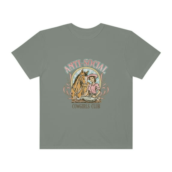 Anti-Social Cowgirls Club, Western T shirt, Cowgirl Shirt, Anti SociaL