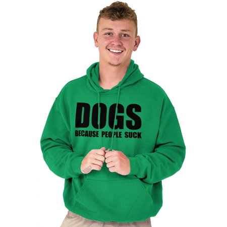 Anti Social Dog Lover Pet Puppy Owner Hoodie Sweatshirt Women Men Brisco Brands M