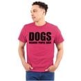 thumbnail image 1 of Anti Social Dog Lover Pet Puppy Owner Men's Graphic T Shirt Tees Brisco Brands X, 1 of 6