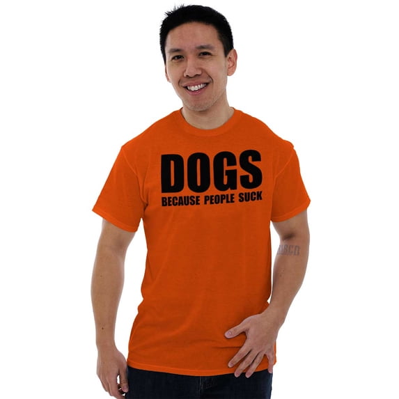 Anti Social Dog Lover Pet Puppy Owner Men's Graphic T Shirt Tees Brisco Brands X