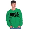 thumbnail image 1 of Anti Social Dog Lover Pet Puppy Owner Sweatshirt for Men or Women Brisco Brands L, 1 of 6