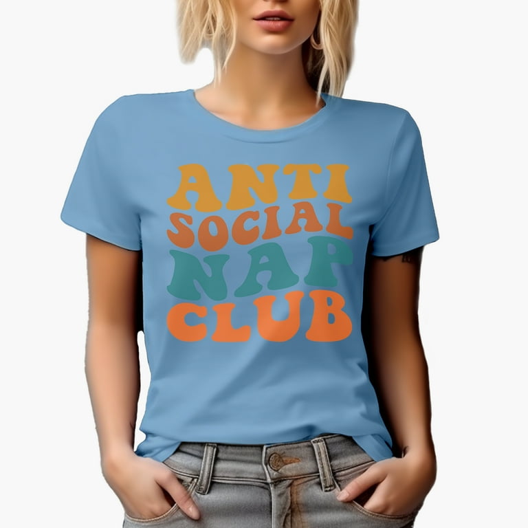 Baby blue anti social social club sale